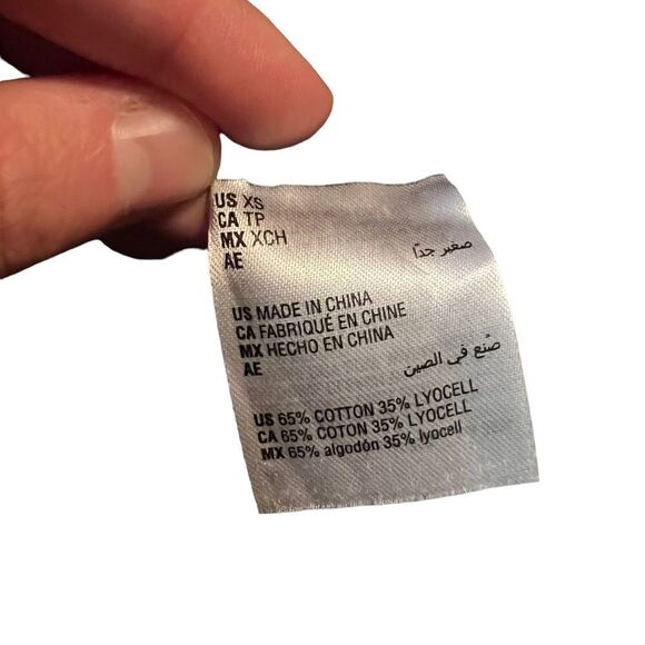 NWT! INC international concepts button down tie top - Picture 5 of 11